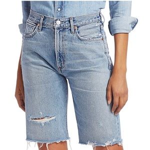 NWT Citizens of Humanity Libby Relaxed Shorts in Seventeen 29 Premium Vintage